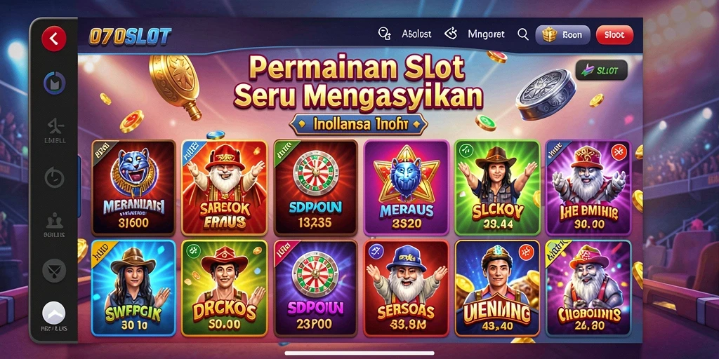 Gameplay seru dan menegangkan dari 070SLOT.