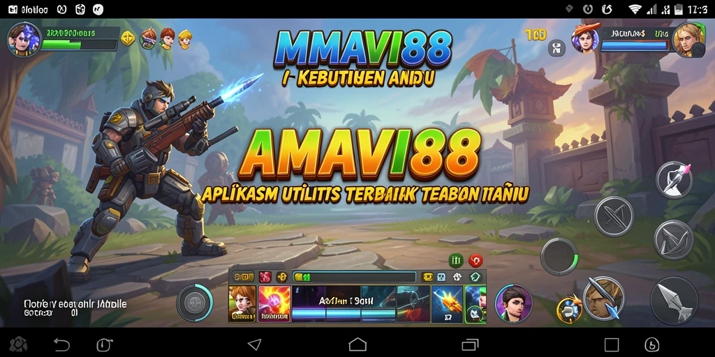 Tampilan antarmuka AMAVI88 yang intuitif dan user-friendly.