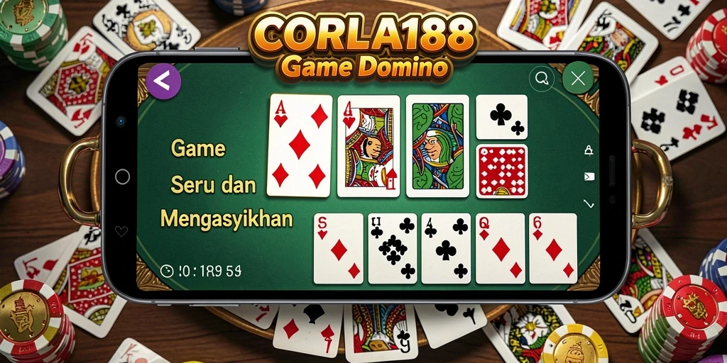 Screenshot gameplay CORLA188 menampilkan aksi seru permainan Domino.