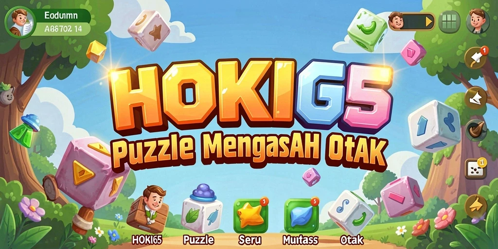 Tampilan gameplay HOKI65 dengan teka-teki yang menantang.
