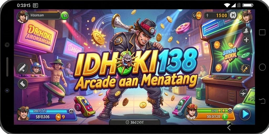 Tampilan gameplay seru dari IDRHOKI138 yang penuh warna.