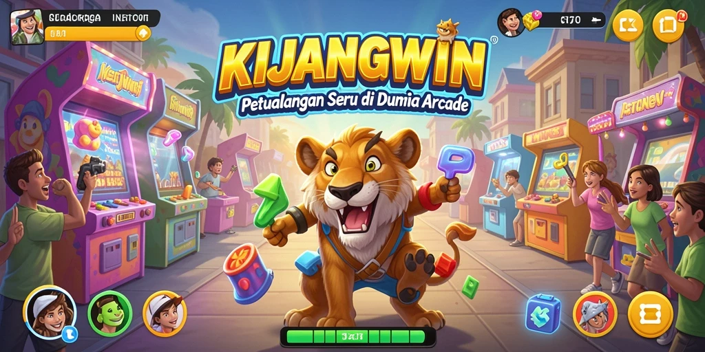 Tampilan gameplay seru KIJANGWIN yang menantang dan memikat.