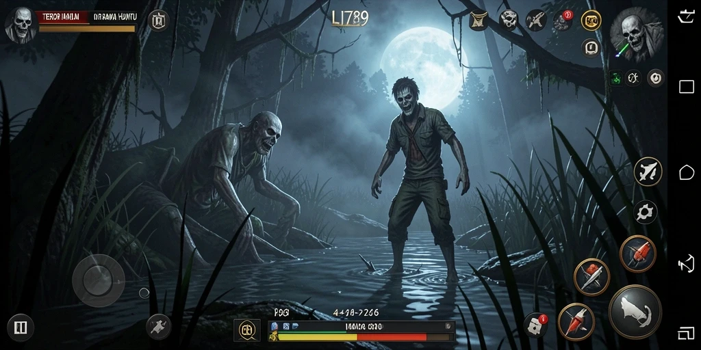Tampilan gameplay LI789 yang mencekam dan penuh ketegangan.