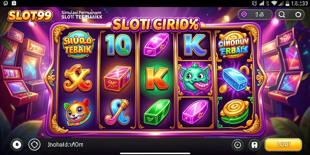 Screenshot menunjukkan keseruan gameplay SLOT99 dengan grafis yang menarik.